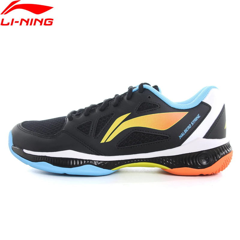 ស្បែកជើងវាយសី Li-Ning Unisex HALBERD STRIKE មានខ្យល់ចេញចូលបានល្អ ស្បែកជើងកីឡាហ្វឹកហាត់ LiNing សម្រាប់បុរស និងស្ត្រី AYTV021