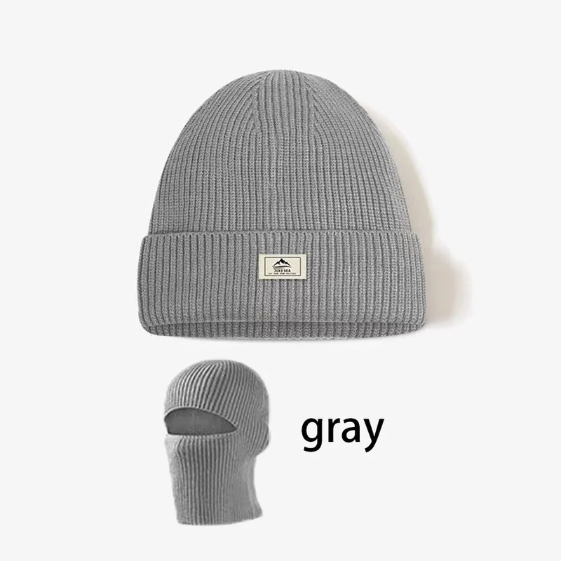 Winter Maple Leaf Hat Men's Knitted Wool Beanies Men Hip-Hop Cap Caps Skullies Hats For Women Skullies Bonnet Unisex Hat Men