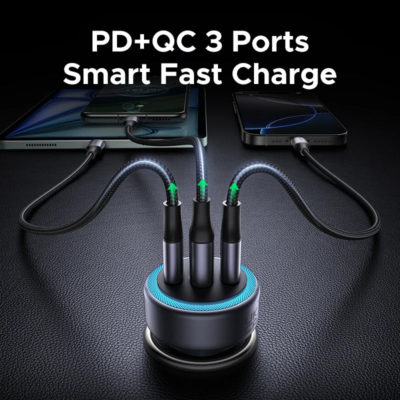 UGREEN Car Charger PD30W USB C Fast Charger for iPhone 17 16 Fast Charging for Mobile Phone USB C Car Charger