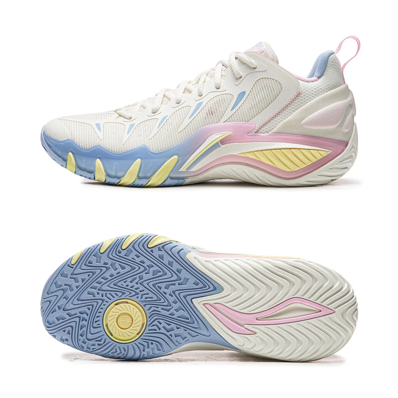 ស្បែកជើងបាល់បោះបុរស Li-Ning BAD5 STORM 2026 ក្រៅផ្ទះ BOOM Cushion ទម្ងន់ស្រាល ទន់ ស្រួលពាក់ មានខ្យល់ចេញចូល ស្បែកជើងប៉ាតា LiNing រឹងមាំ ABFW011