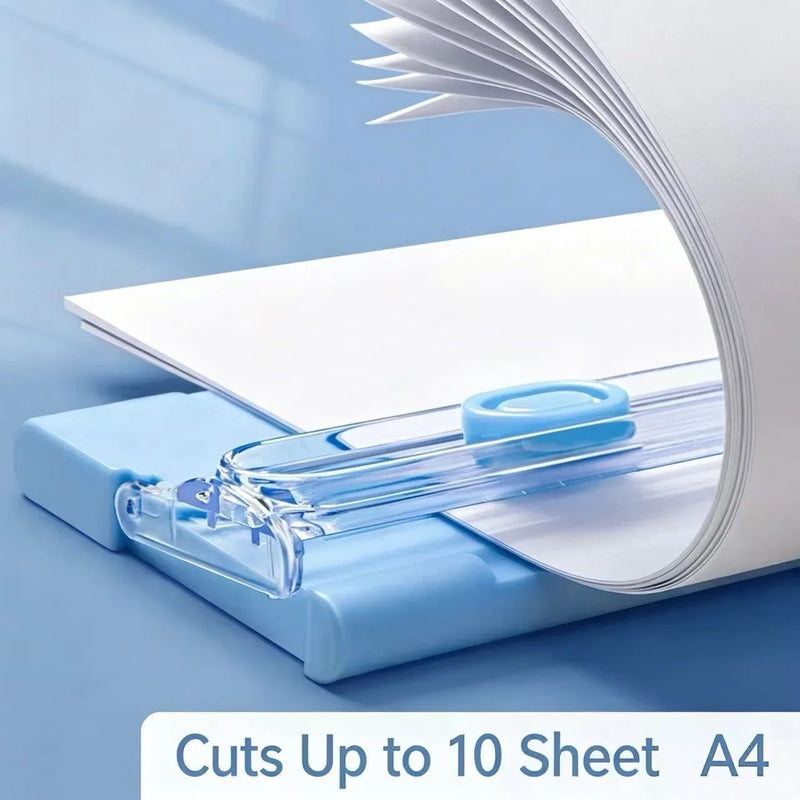 Handheld Bidirectional Manual Paper Cutter A4 Office Paper Trimmer for Precise Cutting