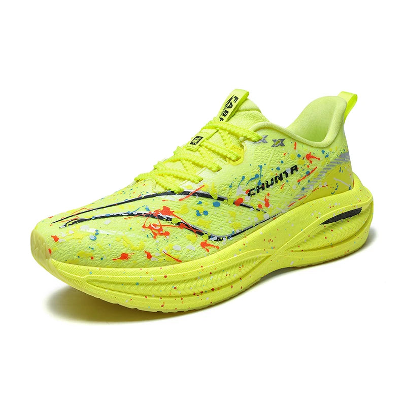 Mens Running Shoes 2026 New Professional Marathon Training Rebound Tennis Shoes Breathable Lightweight Outdoor Sneakers for Men