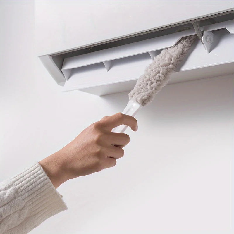 Air Conditioner Gap Cleaning Brush - Detachable Dust Removal Tool for AC Units, Blinds & Hard-to-Reach Areas, No Battery Needed
