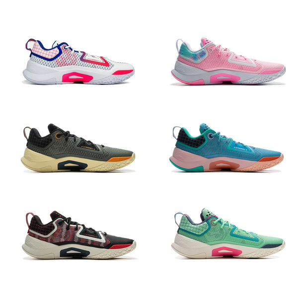 ស្បែកជើងបាល់បោះបុរស Li-Ning BAD5 DOMINATOR I ក្រៅផ្ទះ BOOM Cushion ទ្រទ្រង់ដោយស្ថេរភាព ស្បែកជើងកីឡា LiNing ដែលអាចពាក់បាន ABFV003