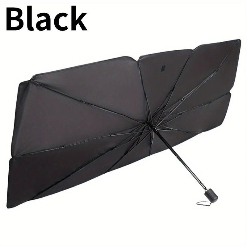 1PC Protect Your Car From The Sun with This Portable, Foldable Car Windshield Sunshade