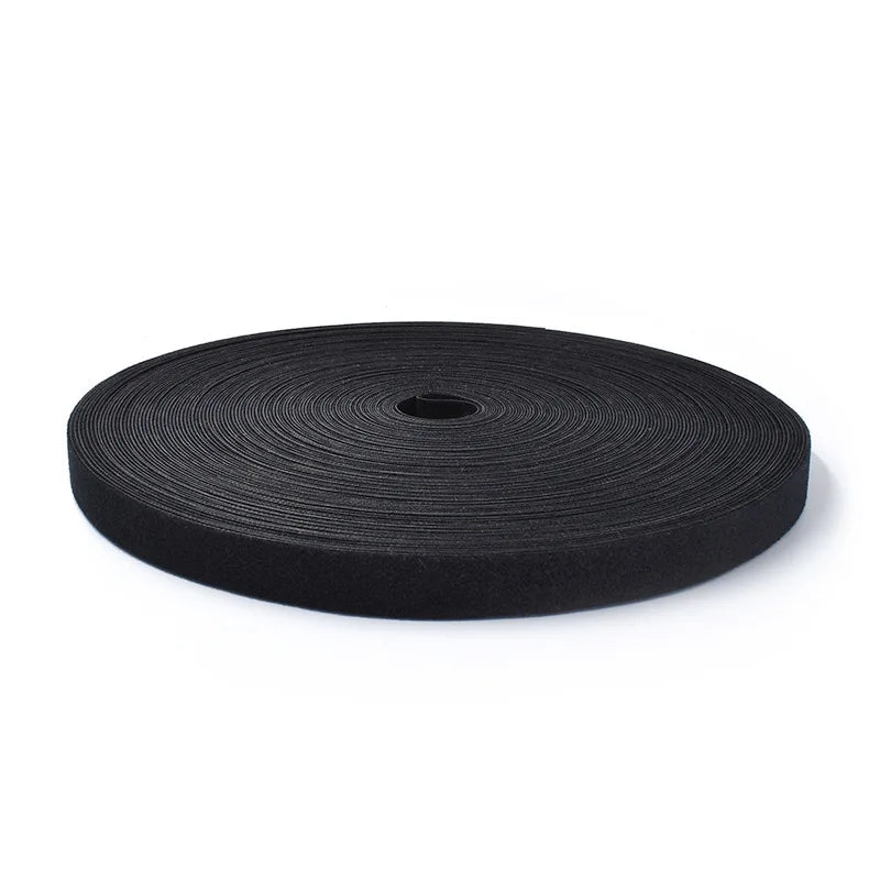 5Meter/Roll Reusable Fastening Tape Cable Ties 10/15/20/25mm Double Side Hook and Loop Straps Cable Wire Management Tape
