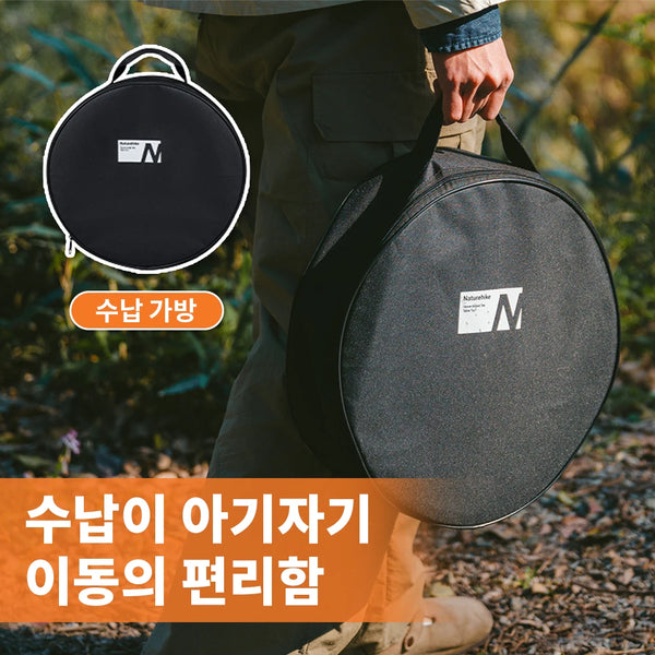ចង្ក្រានអាំង Naturehike Cool Camping Gear Outdoor Barbecue Griddle Round Tabletop Barbecue Grill ចង្ក្រានកាបូនចល័ត Charcoal Grill Stove