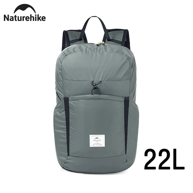Naturehike 2025 Camping Backpack 30L Large Capacity Portable Foldable Waterproof Shoulder Bag Outdoor Travel Hiking Picnic Bag