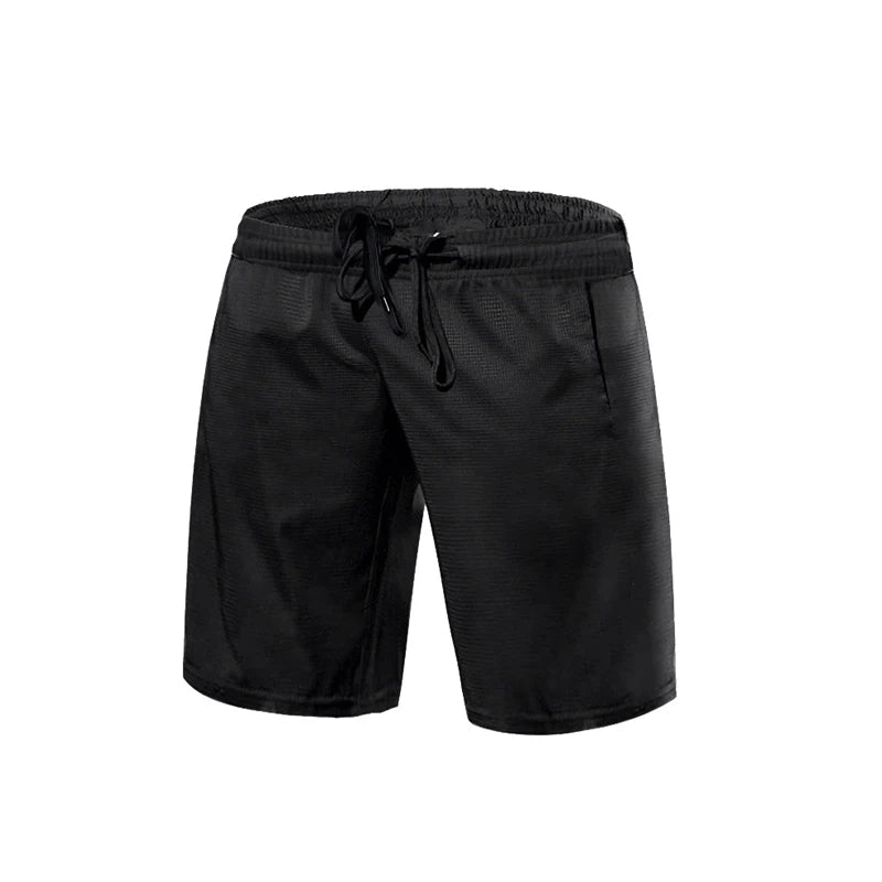 Men's Summer Ice Silk Shorts Quick Dry Breathable Cooling Lightweight Sports Shorts for Gym Running Jogging Fitness Outdoor