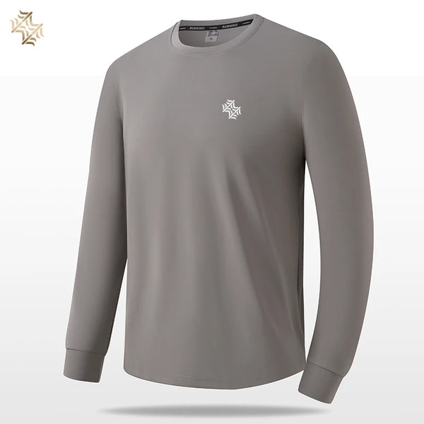 SBWL High Quality New Men's/Women's Outdoor Running Mountaineering Hiking Sports Leisure Breathable Loose Long Sleeve T-Shirt