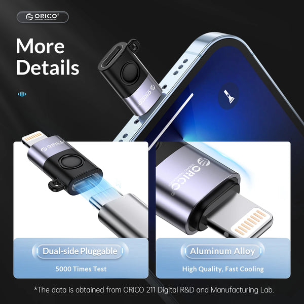 ORICO OTG Adapter Type-C USB C to USB2.0 OTG Adapter Charging Data Sync Type-c Converter