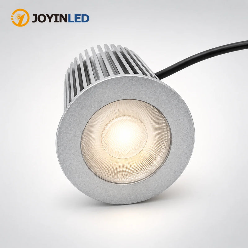 អំពូលភ្លើង LED JOYINLED 9W ម៉ូឌុលអំពូលភ្លើង Downlight អាចបន្ថយពន្លឺបាន 2800-6500K AC90-265V D50mm អំពូល LED ភ្លើងពិដានសម្រាប់ប្រើប្រាស់ក្នុងផ្ទះ