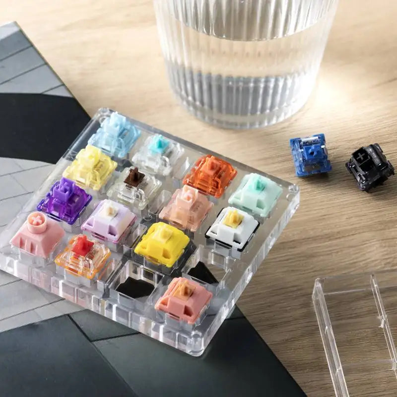 Akko x MonsGeek Acrylic 16-key Switch Tester Linear/Tactile/Clicky/Silent  Switches