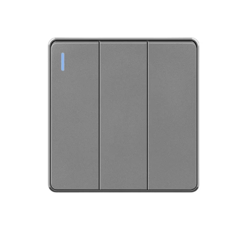 Grey UK USB Plug type c 18W Fast Charging Wall Socket, Universal 3.1A USB C socket, Water heater electrical light switch panel
