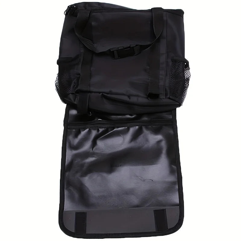 1pc Auto Seat Back Multi-Pocket Ice Pack Bag,Hanging Organizer Collector Storage Box Car Interior Accessories,Car Organization.