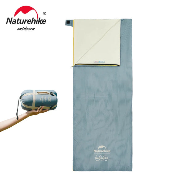 Naturehike NatureSea Series Sleeping Bag Adult Outdoor Camping Summer Lightweight Portable Quilt Dual-use Multifunction Poncho