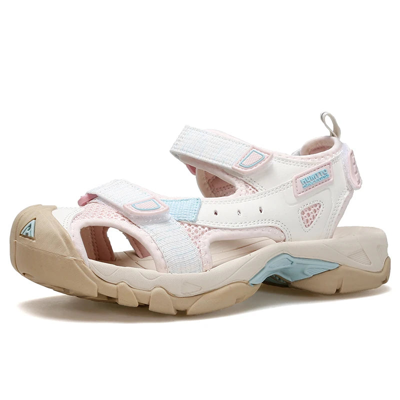 HUMTTO Hiking Shoes for Women Outdoor Sandals Womens Breathable Water Beach Sandals Summer Camping Fishing Climbing Aqua Sneaker