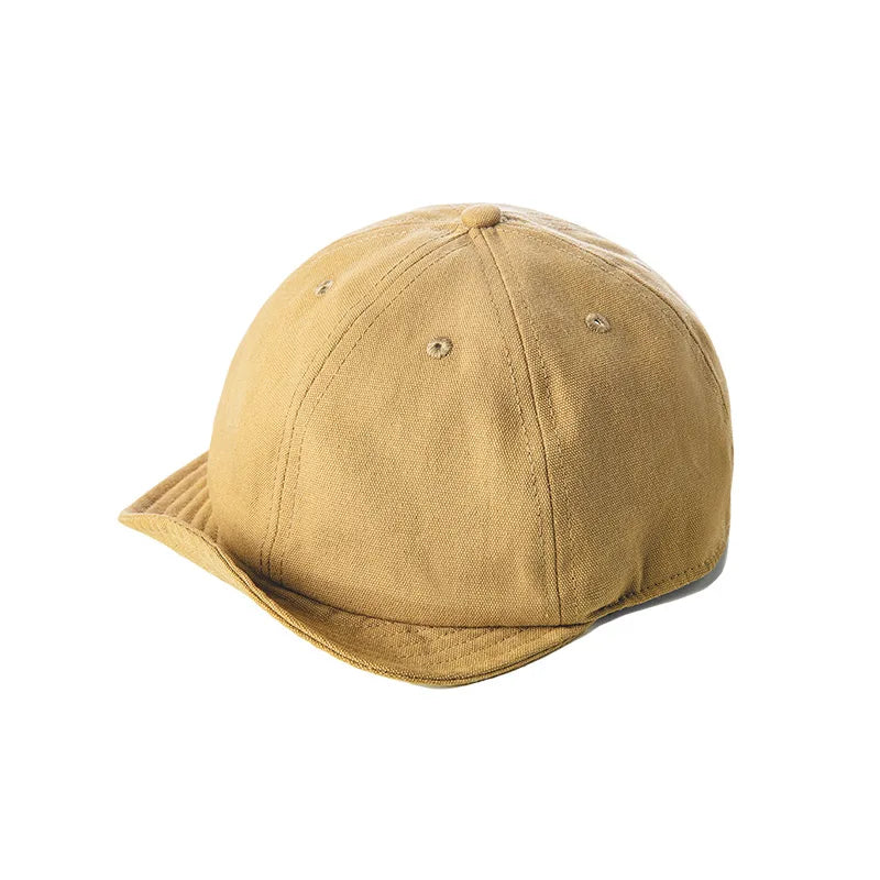 មួក Maden Oversize Denim Golf Caps សម្រាប់បុរស មួក Newsboy ធម្មតា មួក Amekaji Retro Beret មួកព្រៃ Uncle Fu Unisex Vintage Flip Octagonal Cap