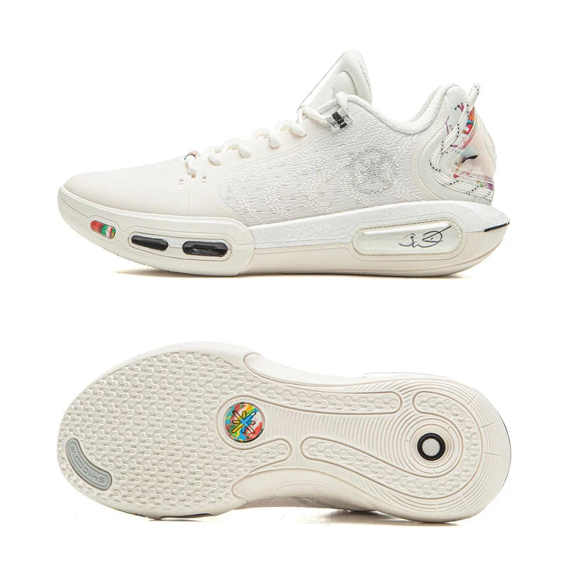 ស្បែកជើងបាល់បោះបុរស Li-Ning WADE SHADOW 7 លើទីលាន BOOM Cushion ពាក់បានស្រួល ធន់នឹងការរអិល ស្បែកជើងប៉ាតា LiNing ABPV011
