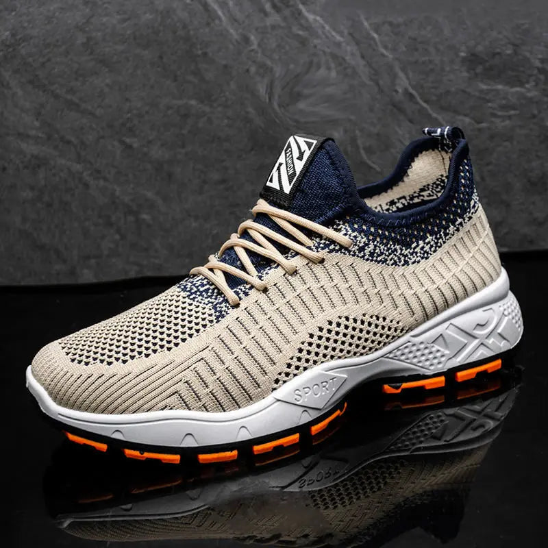 Men's Sneakers Spring Summer New Mesh Non-Slip Comfort Casual Breathable Racing Outdoor Running Shoes Students Speed Sports Shoe