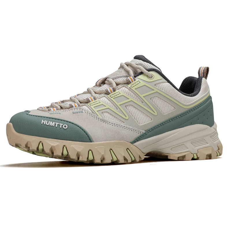 HUMTTO Leather Winter Hiking Boots for Women Outdoor Waterproof Woman Treeking Shoes Climbing Mountain Hunting Walking Sneakers