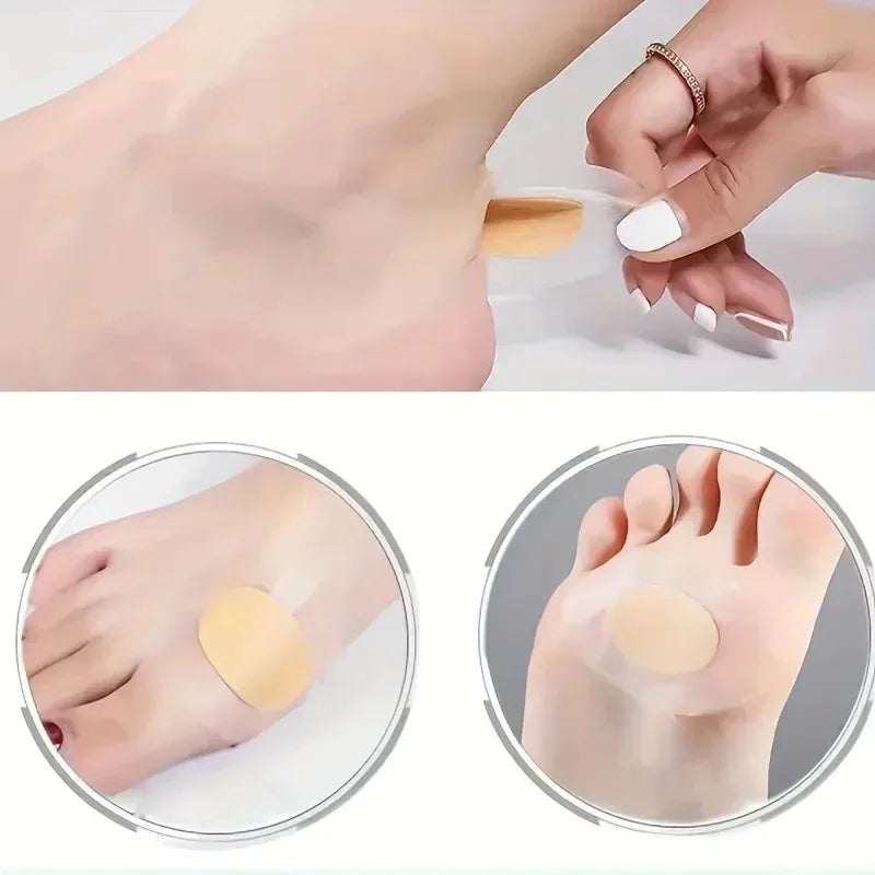 10/20pcs Transparent Waterproof Invisible Anti-Wear StickersHeel Pads, Forefoot Gel Pads,  Anti-Wear Stickers for High Heels.