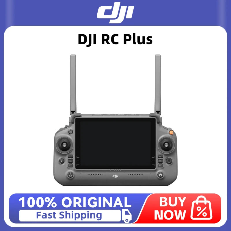 DJI RC Plus A 7-inch high-bright large screen that supports Dual Operator mode
