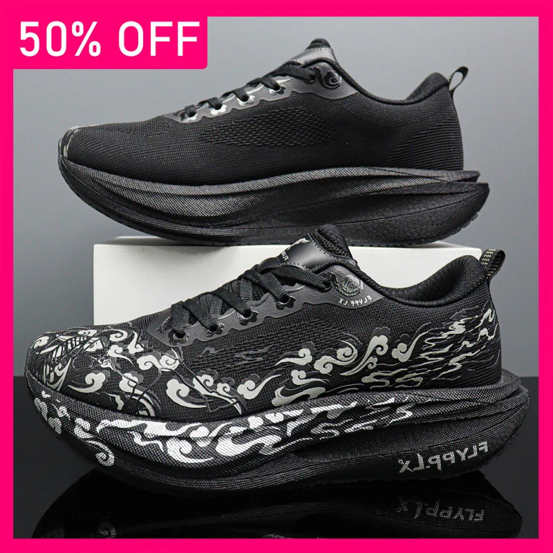 Unisex Sports Shoes Fashion Lace Up Mesh Professional Running Training Shoes New Marathon Breathable Lightweight Running Shoes