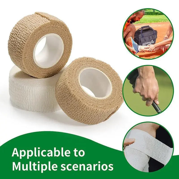 PGM 10pcs Golf Elastic Strap Indoor Outdoor Sports Self-adhesive Straps Clubs Finger Protection ZP036