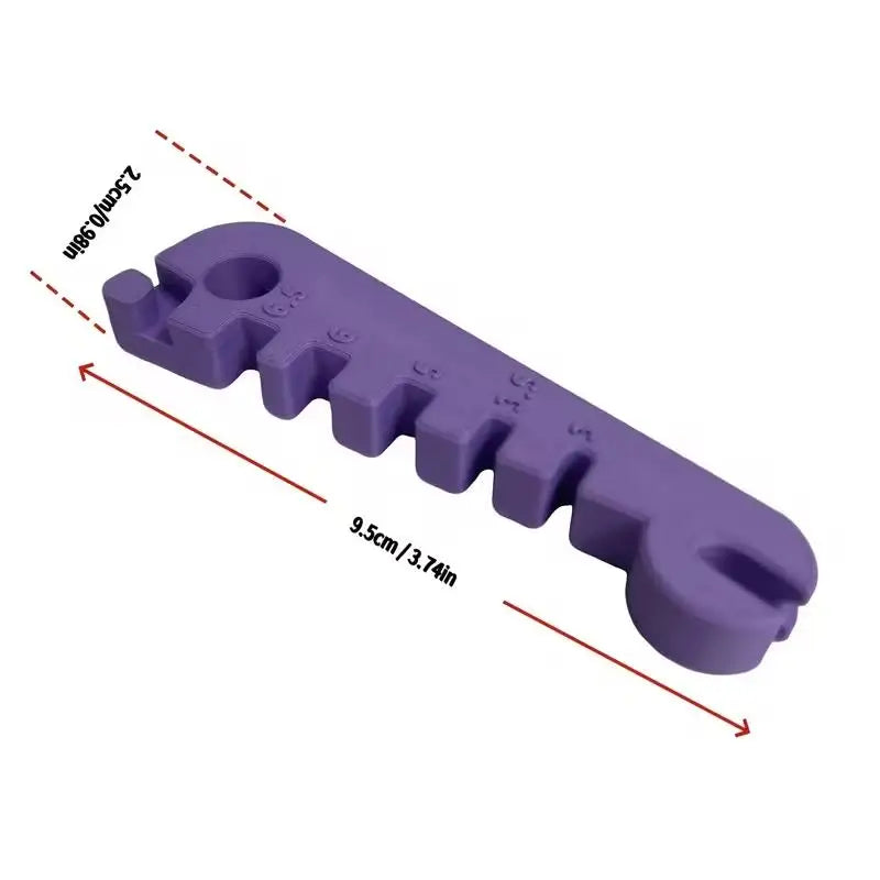 2pcs Eyeglass Leg & Nose Pad Tool – Sturdy Frame Adjuster, Stylish Home Accessory for Glasses Care