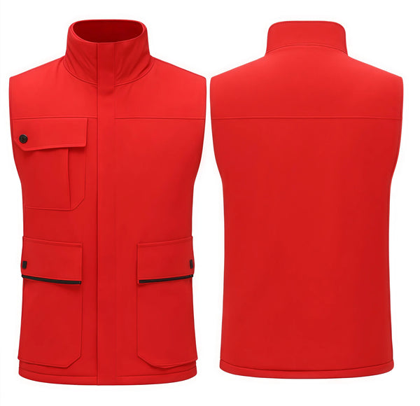 Customized high-end work uniforms for enterprises with LOGO multi-pocket wear-resistant cheongsam-style blouses causal fashion