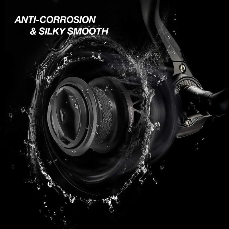 Piscifun Carbon X Spinning Reel Max 15kg Ultralight 145g 5.2:1/6.2:1 Gear Ratio 11BB 1000 2000 3000 4000 Freshwater Fishing Reel