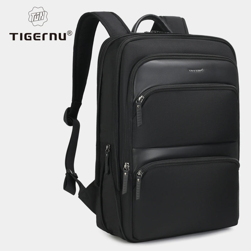 Tigernu Expandable Backpack Men Thin Bags For Men Travel Backpack Waterproof Male 15.6inch Laptop Backpack Bag Mochilas Knapsack