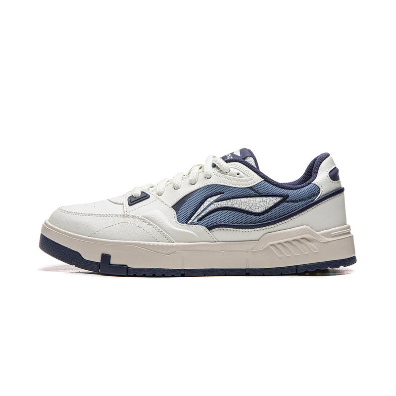 ស្បែកជើងស្គីបុរស Li-Ning Common 80S ខ្នើយពីរជាន់ ស្បែកជើងធម្មតា ស្បែកជើងទាន់សម័យ AGCW135