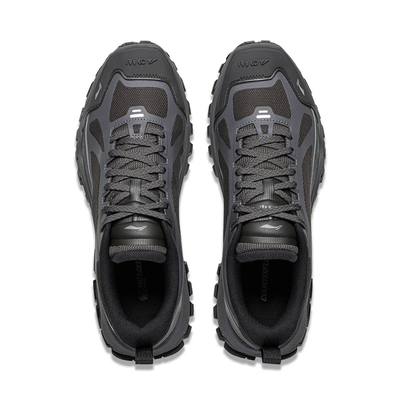 ស្បែកជើង Li-Ning Unisex CLC TRAMP 2 ក្រៅផ្ទះធម្មតា BOOM ទន់ស្រួល ស្បែកជើងដើរក្នុងទីក្រុង និងផ្លូវលំ ស្បែកជើងប៉ាតាស្រាល LiNing AHCW003