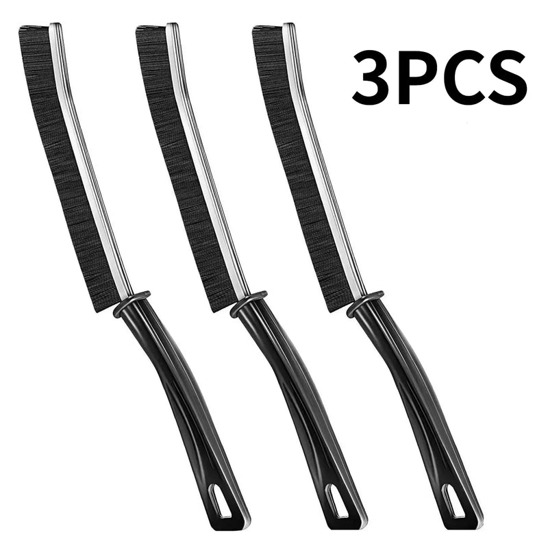 3/5Pcs  Crevice Cleaning Brush Set for Grout Gap Car Corners Window Groove Kitchen Tile Seam - Household Cleaning Tools