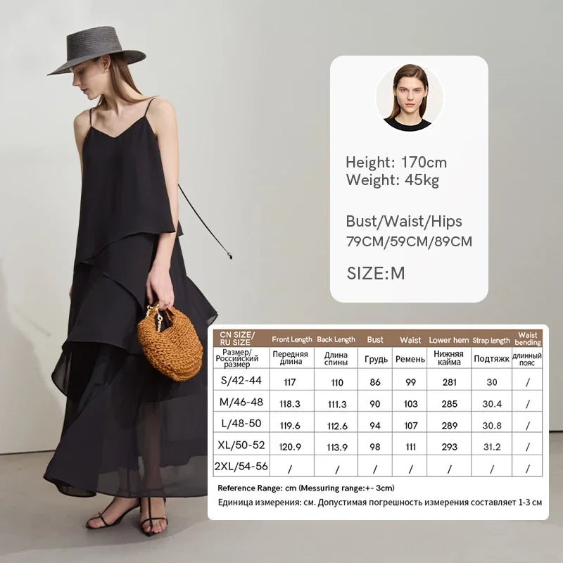 រ៉ូបវែង Amii Minimalist សម្រាប់នារី រដូវស្លឹកឈើជ្រុះឆ្នាំ ២០២៥ រ៉ូបថ្មីស្រឡាង សុភាពរាបសារ រលុង ឆើតឆាយ សំពត់ព្យួរ 12541155