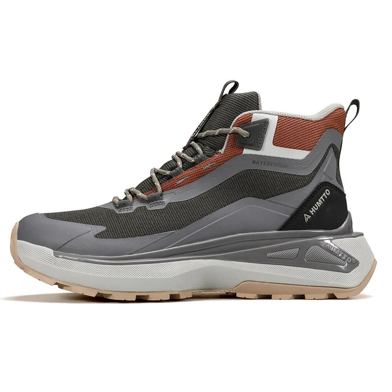 HUMTTO Hiking Shoes Breathable Trekking Boots for Men Outdoor Camping Men's Sports Shoes Winter Rubber Safety Work Sneakers Man