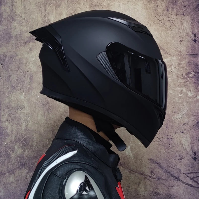 Motorcycle helmet double lens full mask capacete de moto cyclist casco para moto kask helmets