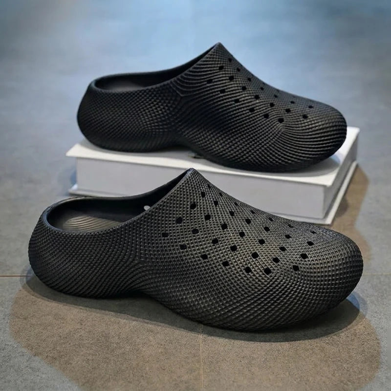 Men's Eva Clogs Breathable Slip On Slippers Summer Lightweight Quick Dry Beach Waterproof Garden Shoes Outdoor Walking Slipper