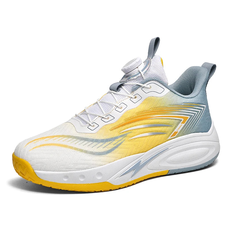 Basketball shoes spring summer anti-slip soft sole competition ball shoes outdoor casual sneakers students sports running shoes