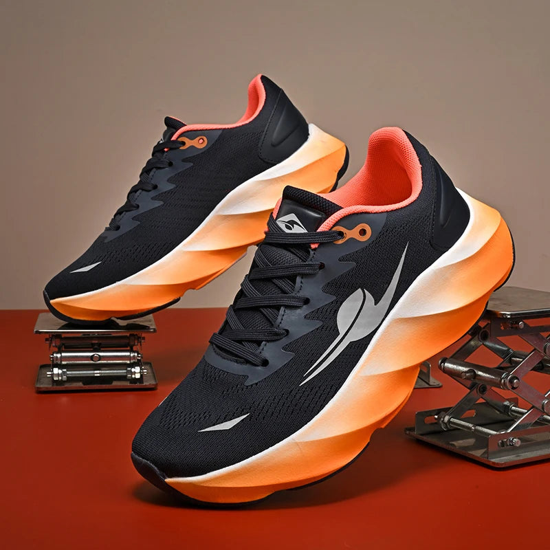 Mens Running Shoes 2025 New Mesh Breathable Lightweight Comfortable Fashion Sports Shoes Gym Running Training Sneakers Men