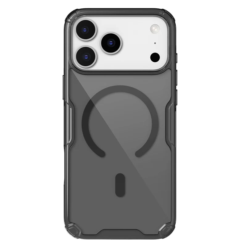 NILLKIN for iPhone 18/17 Pro Max MagSafe Case for iPhone 17 Air TPU Hybrid Classic Magnetic Case for iPhone 17 Transparent Cover