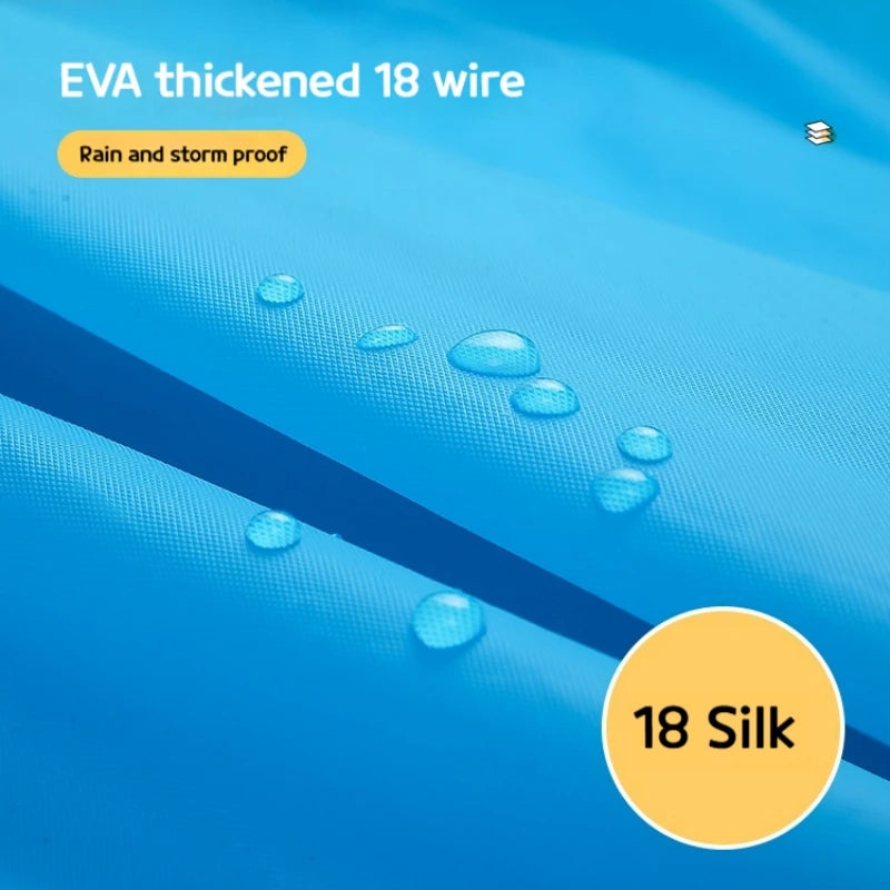 អាវភ្លៀង EVA មិនអាចចោលបាន, អាវក្រាស់សម្រាប់មនុស្សពេញវ័យ, អាវភ្លៀងសម្រាប់ធ្វើដំណើរក្រៅផ្ទះ, អាវភ្លៀងចល័ត, ខ្សែចង, អាវភ្លៀងឡើងភ្នំ