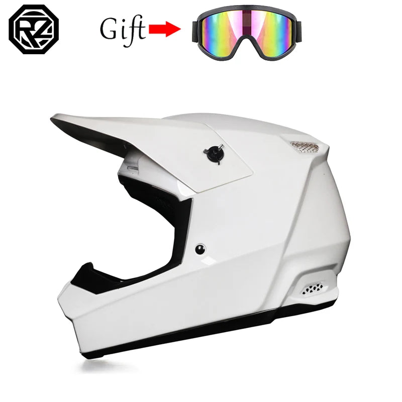 ORZ Motorcycle helmet children off-road helmet bike downhill AM DH cross helmet capacete motocross casco