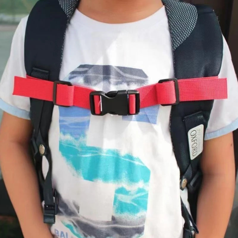 Adjustable & Durable Nylon Backpack Strap - Comfort Fit for Camping, Hiking & Travel - Non-Slip Shoulder Support Accessory