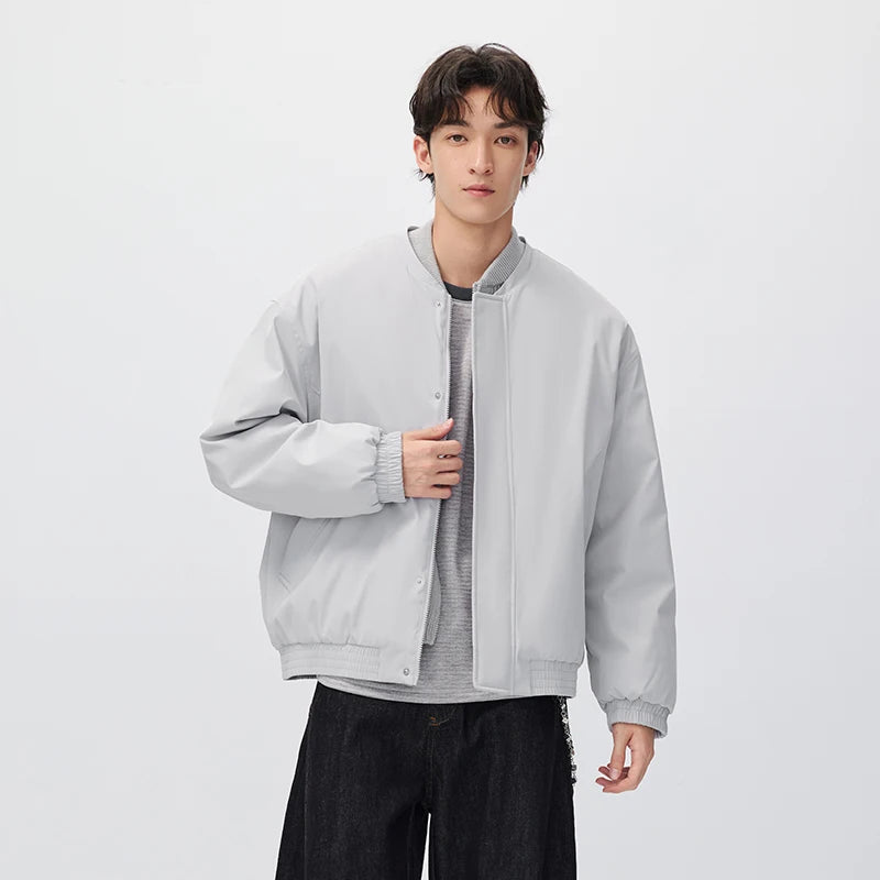 Semir Men Padded Jacket Layered Look Windproof Water Repellent 2026 New Winter Daily Wear Urban Casual Style Everyday Wardrobe