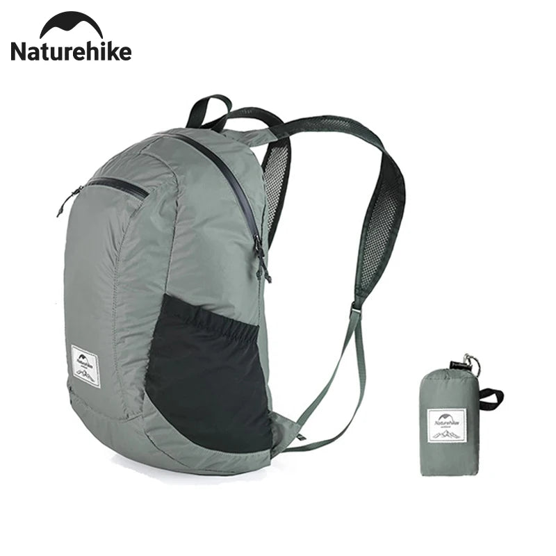Naturehike 2025 Camping Backpack 30L Large Capacity Portable Foldable Waterproof Shoulder Bag Outdoor Travel Hiking Picnic Bag