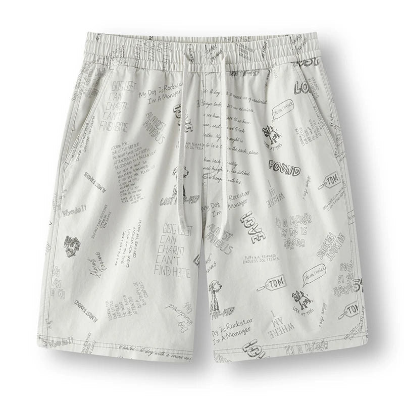 Semir Mens Shorts 2026 Drawstring Brushed Loose Straight Casual Style Soft Daily Wear