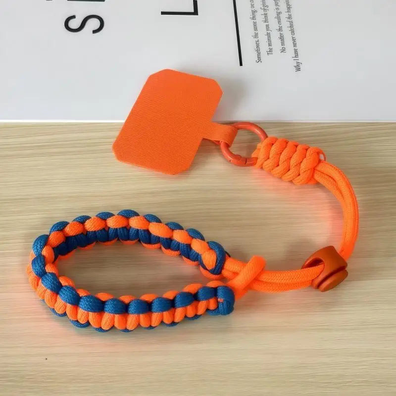 Cute Mobile Phone Lanyard Hanging Decoration Can Be Carried Twist Rope Anti-loss Pendant Fashion Strong Wrist Short Straps Band